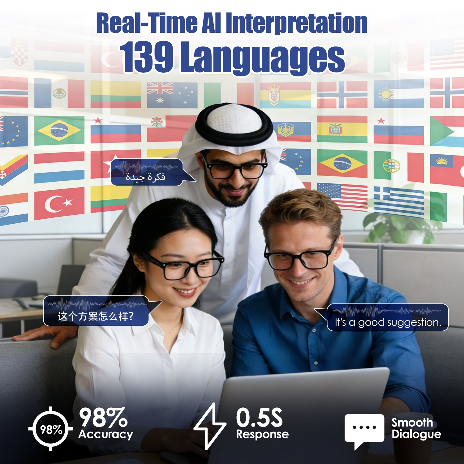 AI Smart Glasses product image